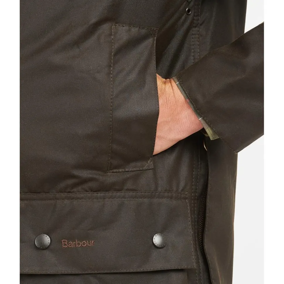 VESTE HUILEE BEAUFORT OLIVE
