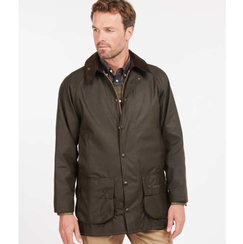 VESTE HUILEE BEAUFORT OLIVE