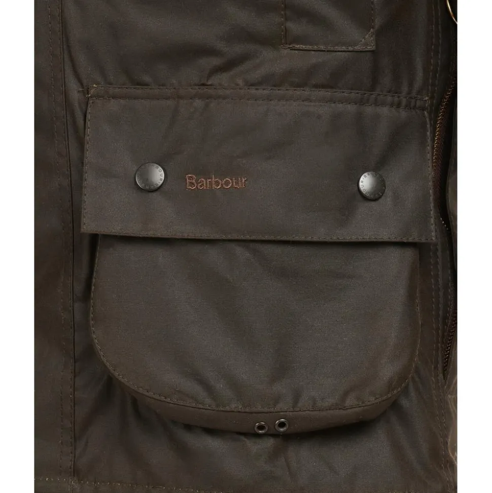 VESTE HUILEE BEAUFORT OLIVE