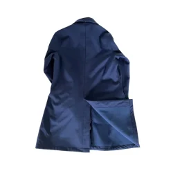 VESTE IMPERMEABLE MI-LONGUE ANNE SO BLEU