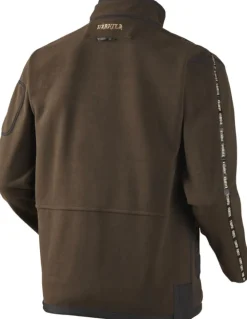 VESTE KAMKO MARRON ROUGE