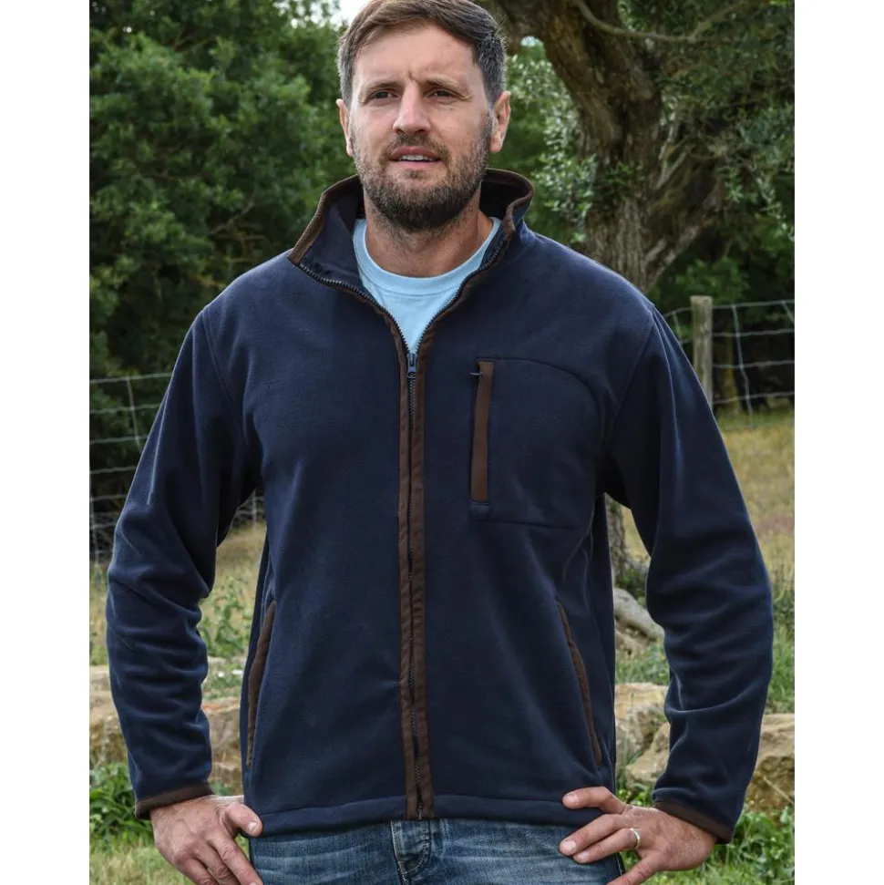 VESTE POLAIRE HANS MARINE
