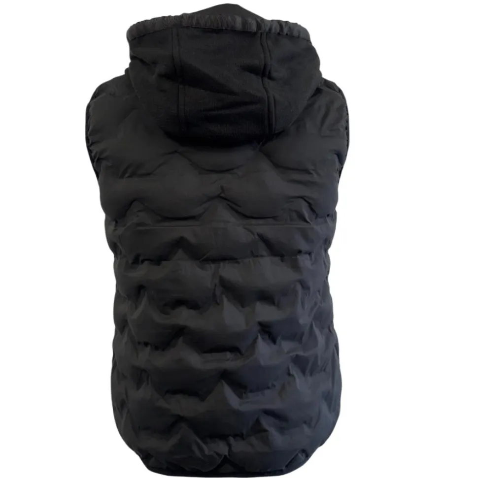 VESTE SANS MANCHES JUJU NOIRE