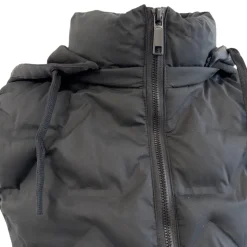 VESTE SANS MANCHES JUJU NOIRE