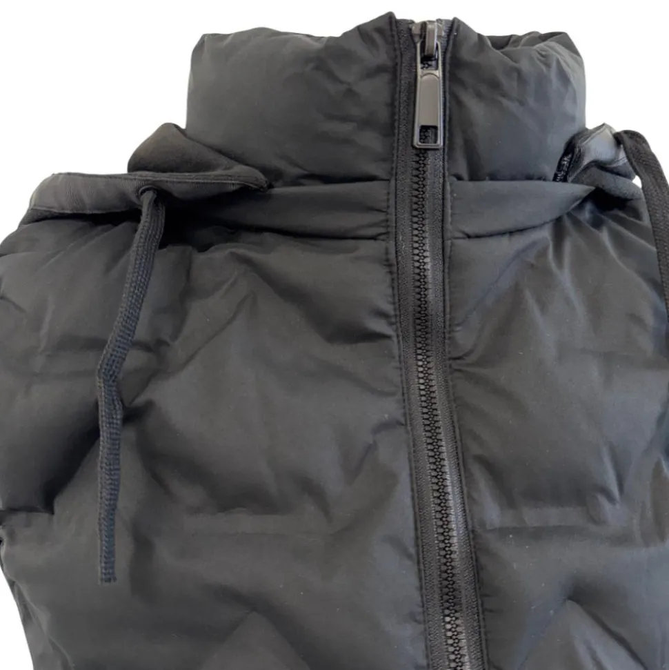 VESTE SANS MANCHES JUJU NOIRE